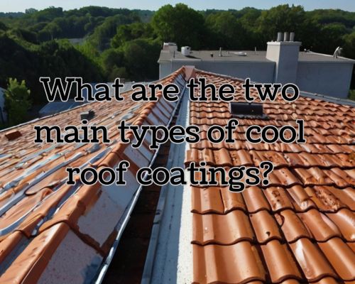 coated cool roof