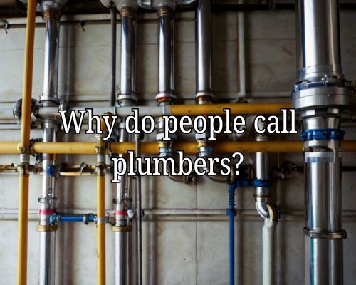pipes in need of checking