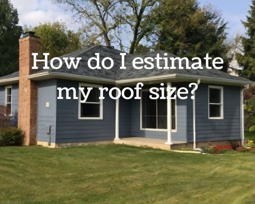 a newly installed roof of a home