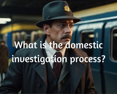 an investigator investigating for domestic case