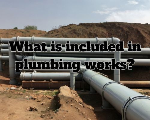 big plumbing pipes