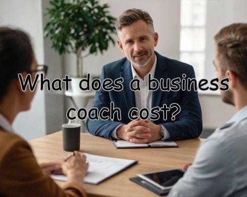 cost discussion of a business coach and clients