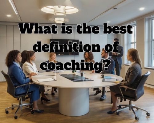 a good coaching set-up