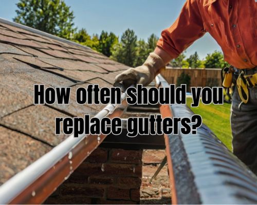 a gutter replacement activity
