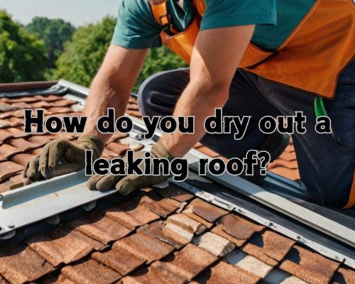 drying out a roof