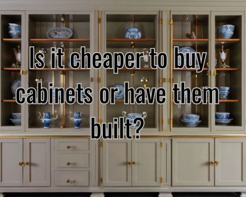 a bought cabinet