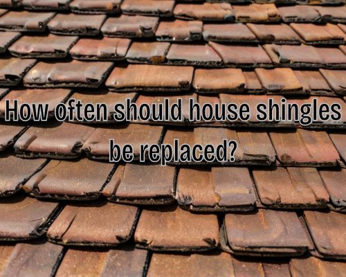 a roof shingle in of replacement