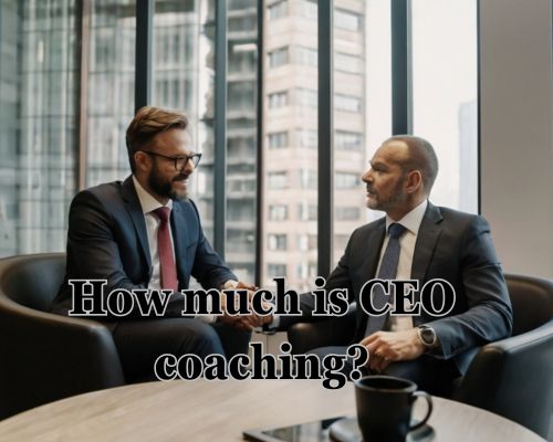 a CEO and coach having a serious talk