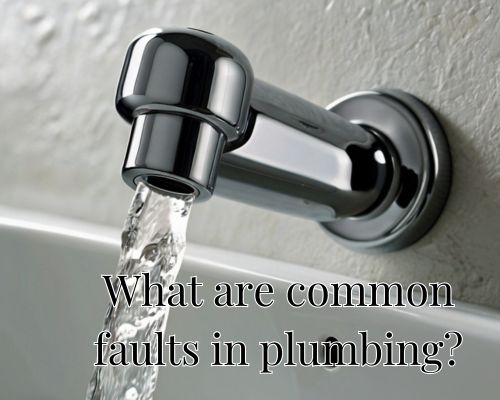 a fault in water tap