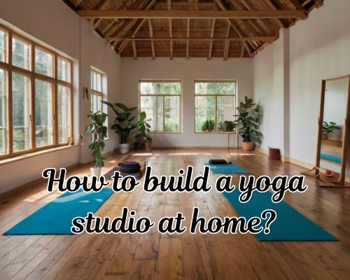 a yoga studio built in a home