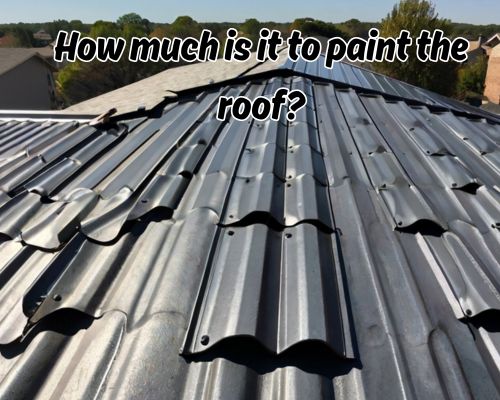 roof painted in grey
