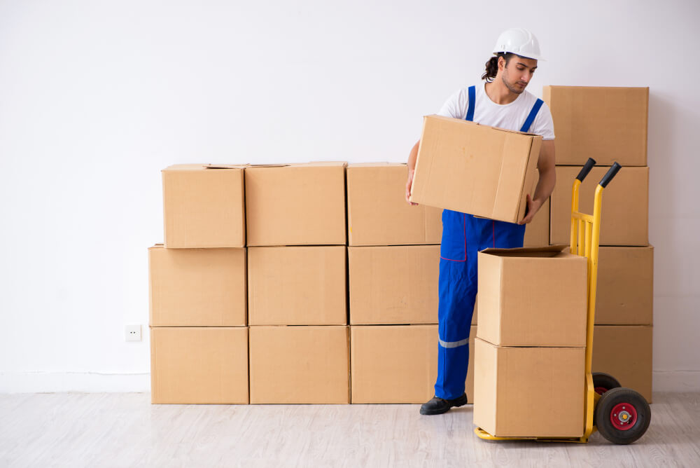 Moving Team Carefully Loading Items